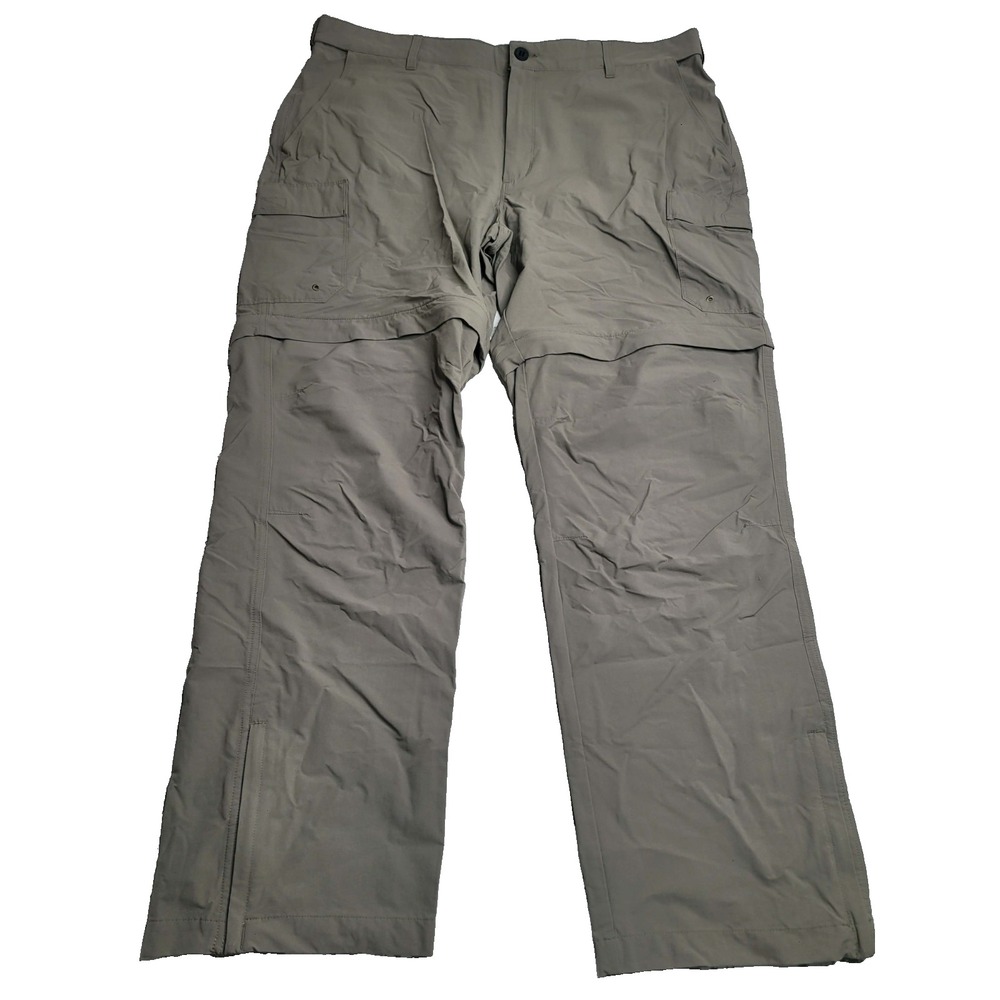 World Wide Sportsman Khaki Convertible‎ Fishing Pants Men's 42x32